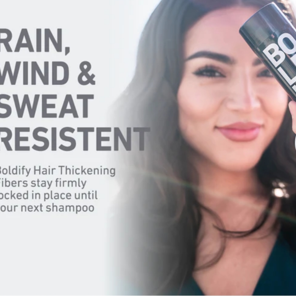Boldify Hair Thickening Fibers In Dark Brown